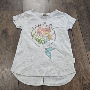 Kid's Earth Nymph Mermaid "Love the Sea" T-Shirt Size 8